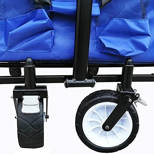Portable Camping Cart,Beach Trolley Garden Trolley Foldable Trucks Hea