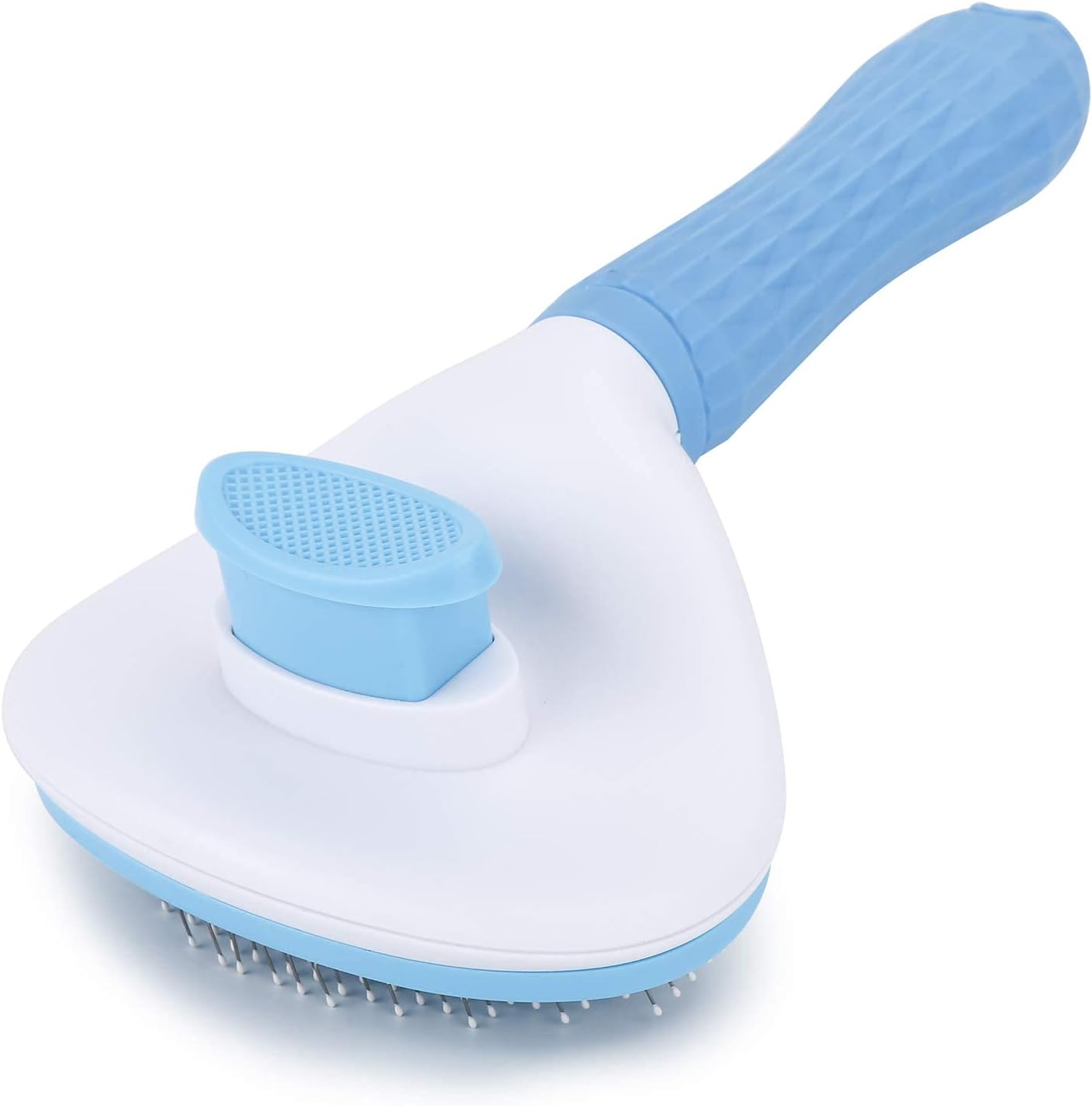 Depets Self Cleaning Slicker Brush, Dog Cat Bunny Pet Grooming Sheddin