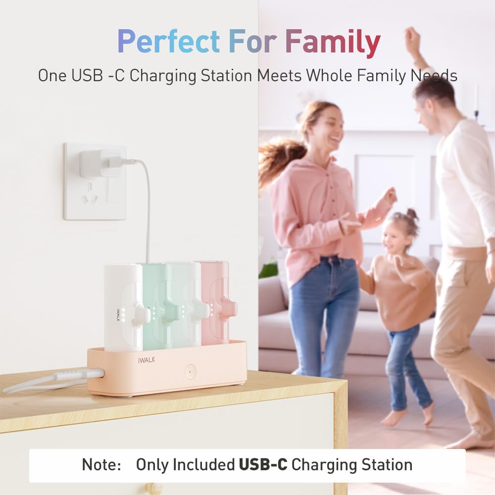 iWALK LinkPod Station for iWALK LinkPod Portable Charger 4500mAh, 4800