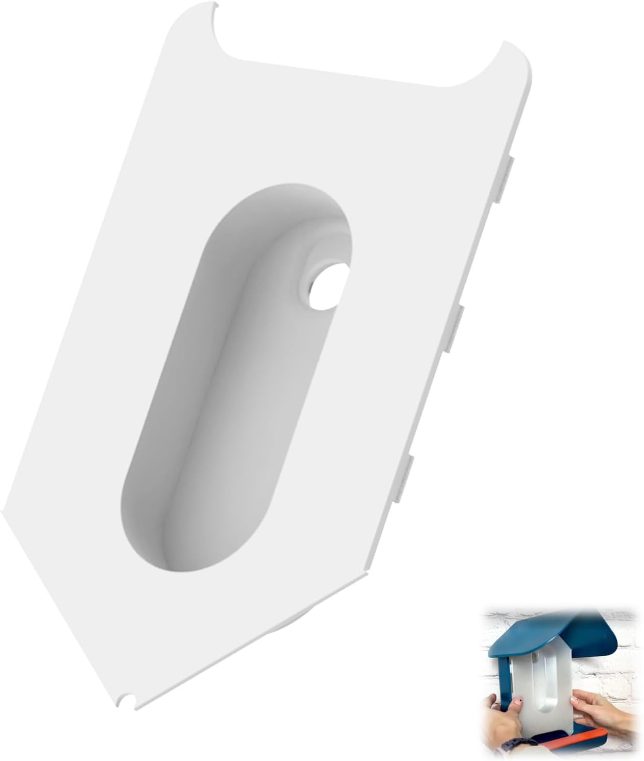 Front Panel Replacement for Bird Buddy Feeder - Easy Snap-On PETG Plastic Cover, UV-Resistant, Compatible with Bird Buddy Smart Camera Module