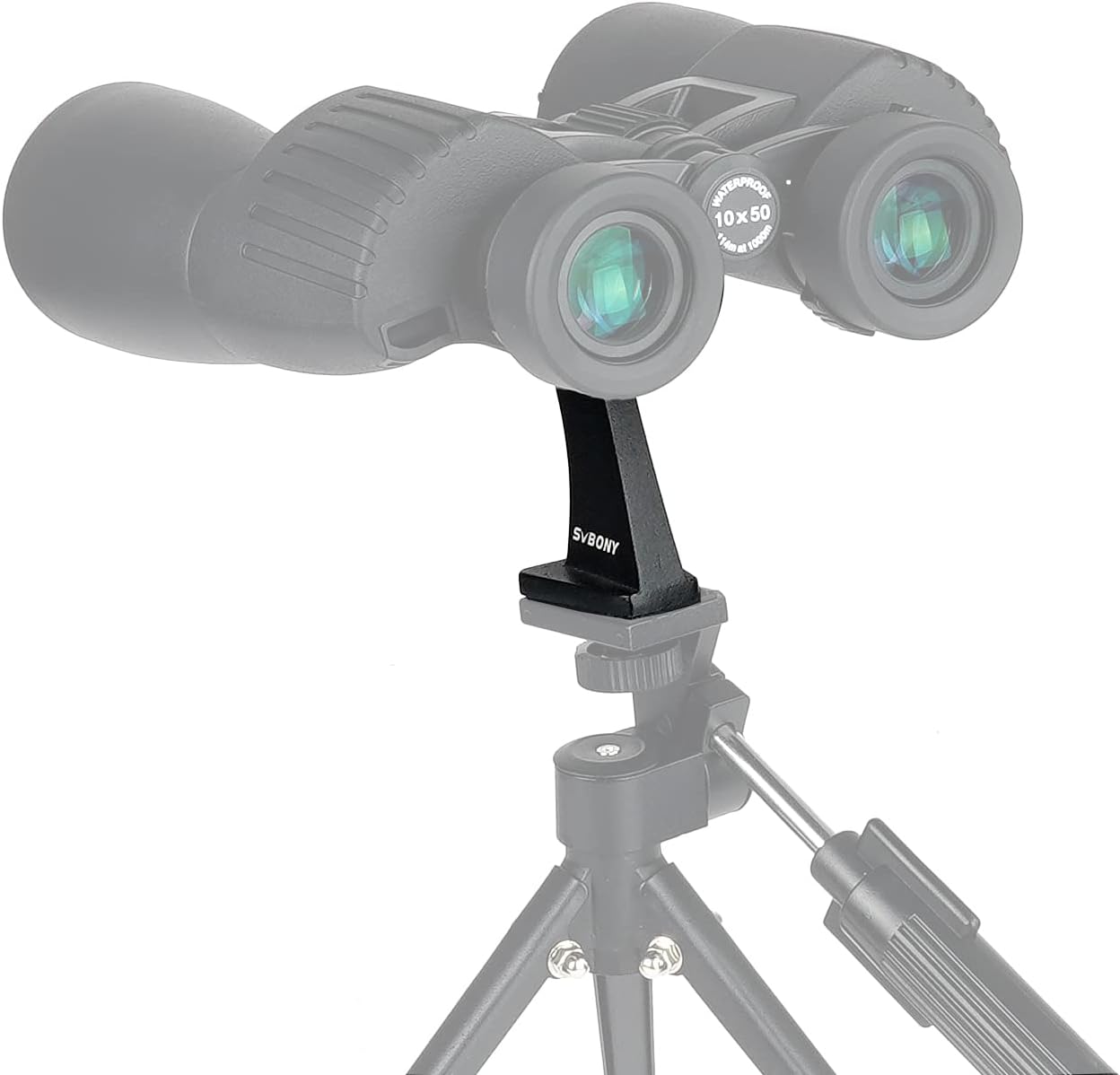 SVBONY SV110 Binocular Camera Tripod Adapter, for Porro Binoculars, wi