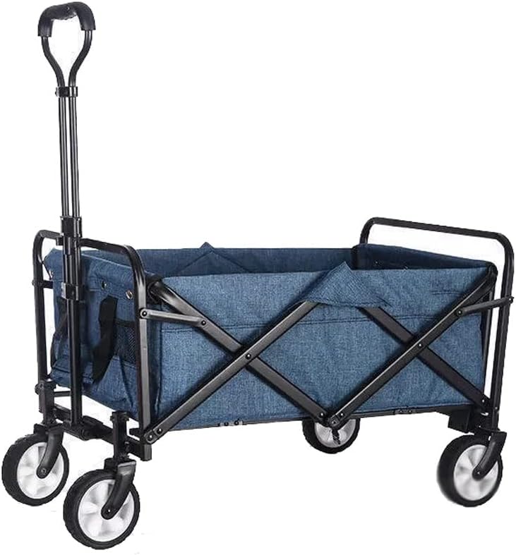 Portable Garden Carts Leisure Camping Wagon Beach Cart Folding Cart wi