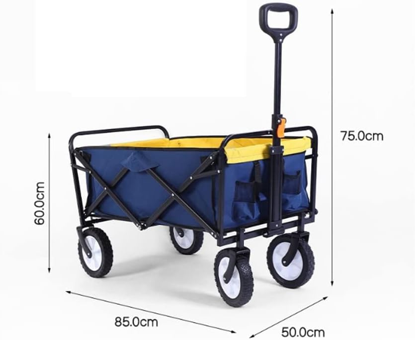 JSEIAJB Folding Trolley Garden Supplies Outdoor Garden Carts Camping Folding Carts with Wheels Portable Grocery Shopping Cart