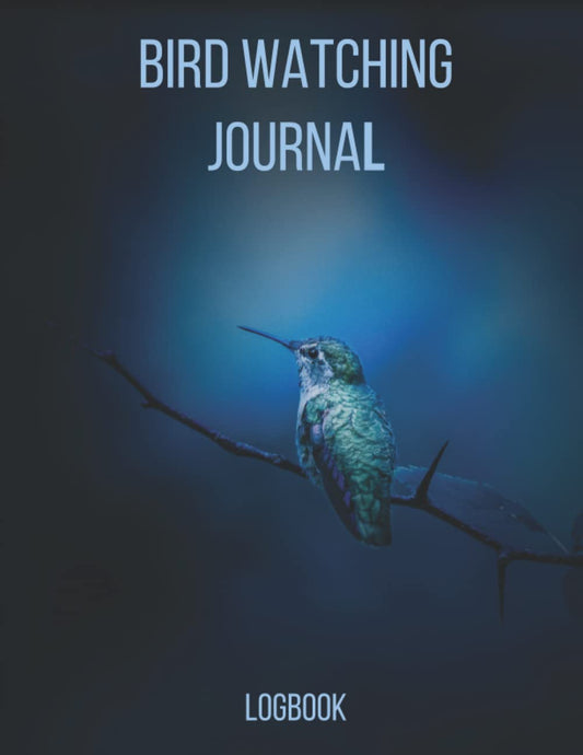 Bird Watching Journal - Premium Logbook for Birders: Ideal Gift for Bird Watchers, Kids and Adults - Bird watching book