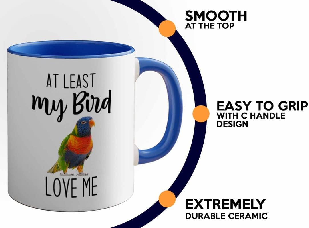 Bird Lover Two Tone Blue Edition 11oz - Bird Loves me - Hummingbird Ne