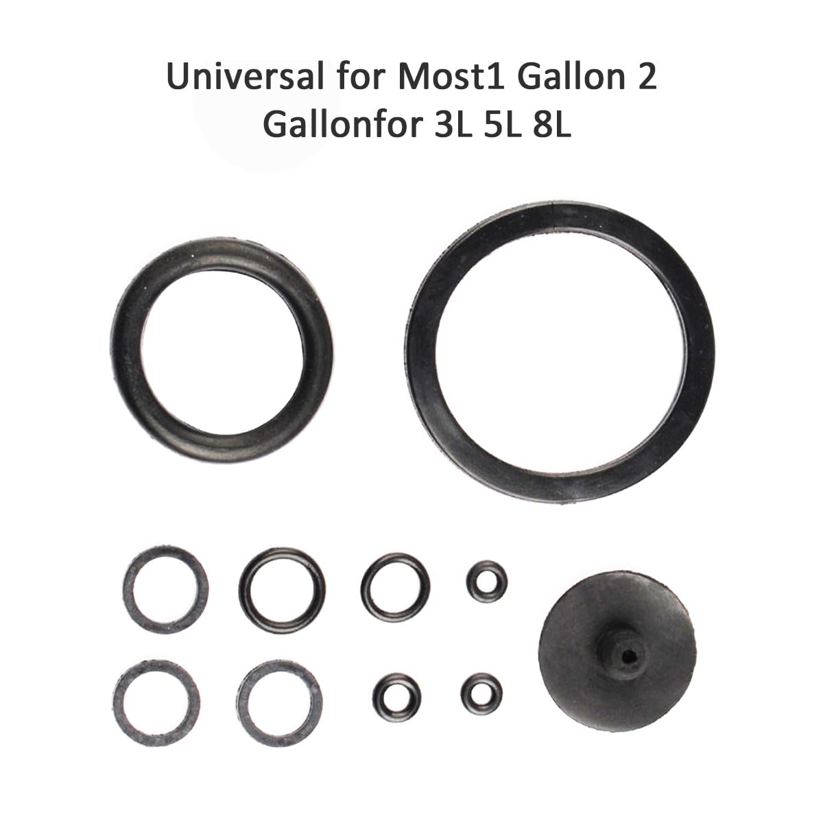 Pump Sprayer Parts, One Set of General Gasket Package for Spray, Pump 