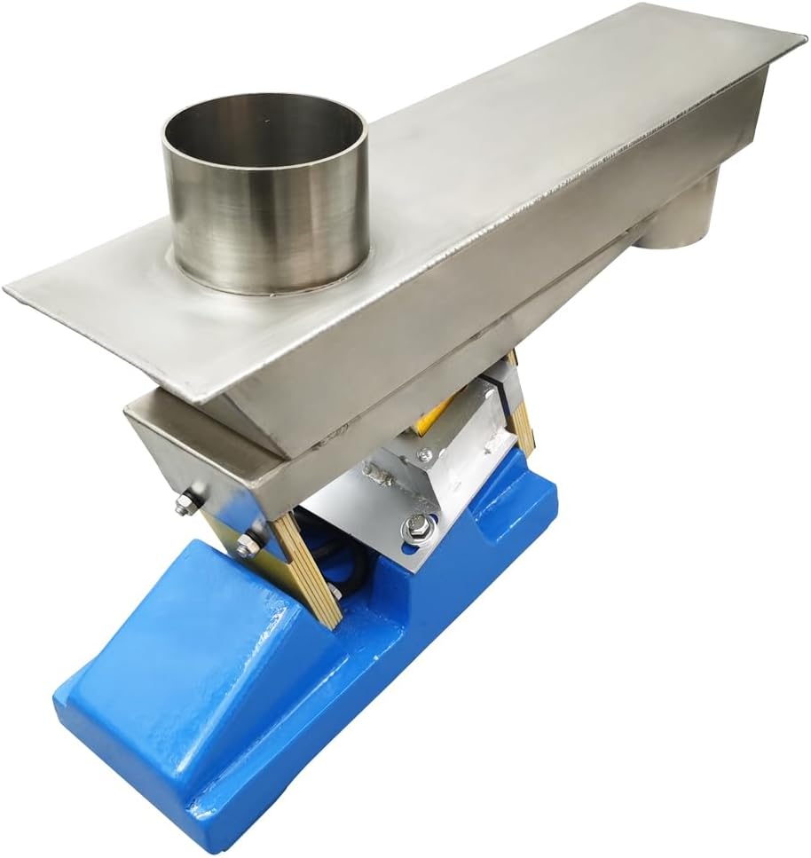 INTBUYING GZV-3F Electromagnetic Vibrating Feeder Closed-Type Shaking 