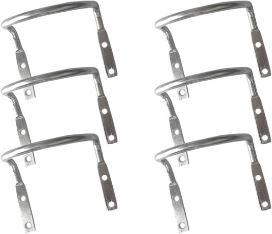 6 Pcs Heavy Duty Hammer Pliers Garden Tools Rack Hook Holder