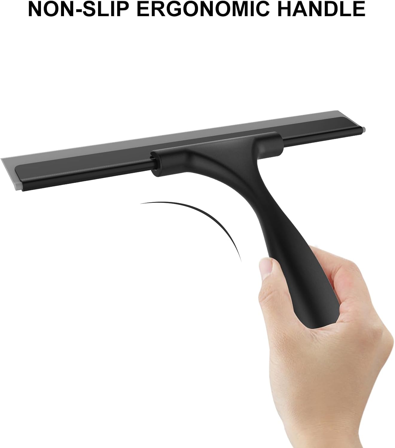 SetSail Squeegee for Shower Glass Door Stainless Steel Shower Squeegee