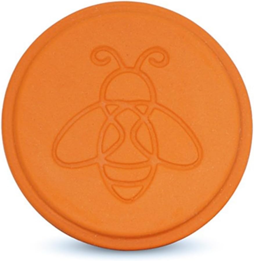 Terracotta Brown Sugar Saver- Brown Sugar Keeper Disc to Maintain Food Moisture in Storage Container - Terra Cotta Bear Softener Alternative (1)