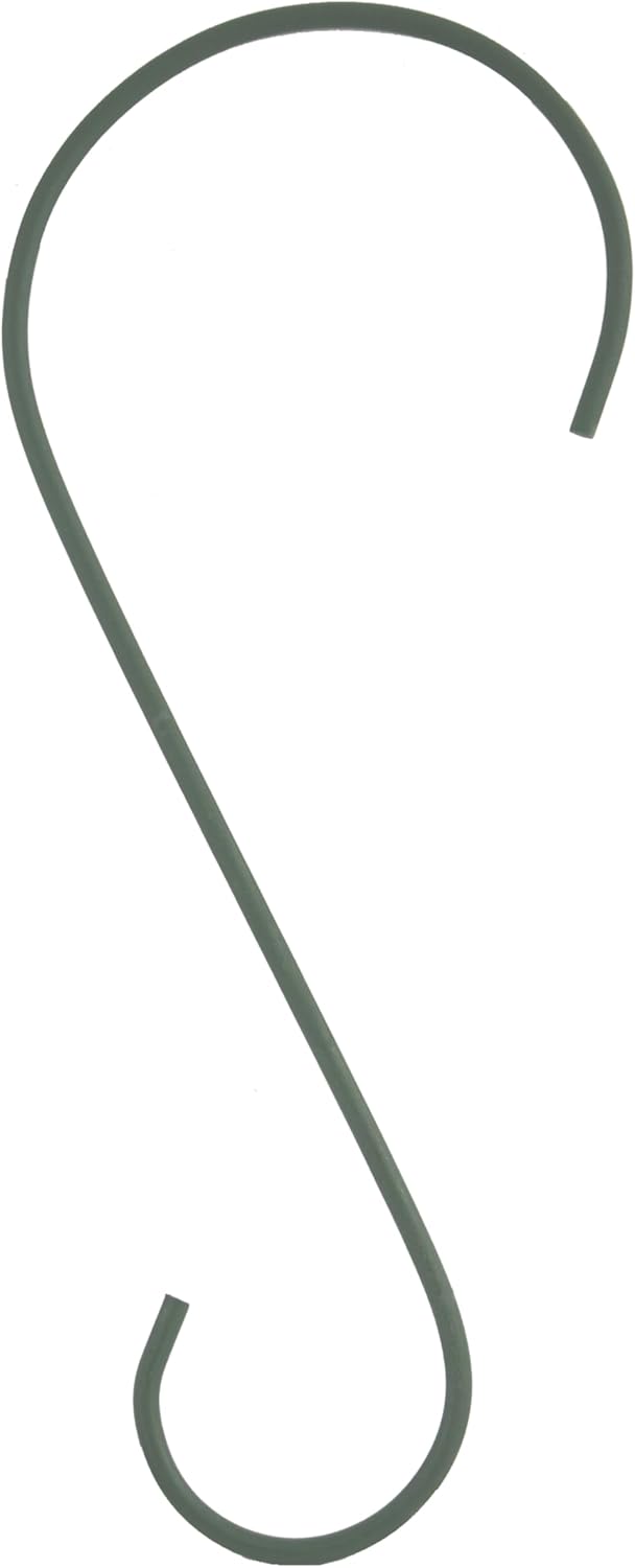 Perky-Pet 12-Inch Metal Hanging Hook for Bird Feeders, Hanging Baskets, and Outdoor Garden Decor - 67A - Rust Resistant Finsih - 35 lb Weight Limit - Hook for Bird Feeders Outdoors