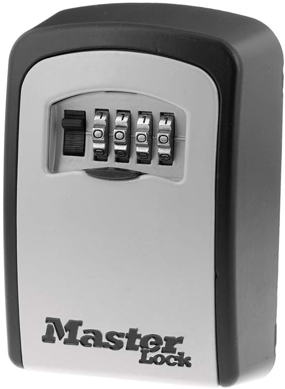Master Lock Set Your Own combination Wall Mount Lock Box, 5 Key capaci