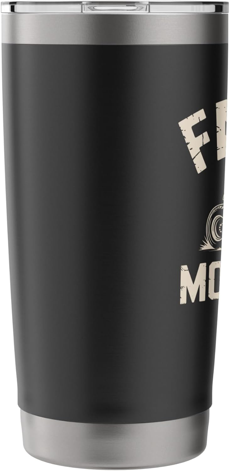Father Mows Best Riding Lawn Mower Yard Tractor Stainless Steel Insulated Tumbler