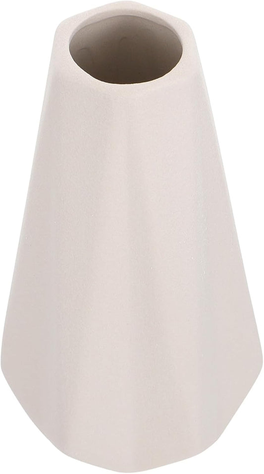 FAVOMOTO Ceramic Flower Vase White Solid Pot Nordic Style Origami Diam