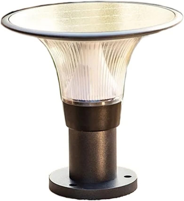 LED Solar Pillar Lights Outdoor Garden Decoration Waterproof Solar Panel Spotlights Home Villa Wall Lamp Gate Garden Lighting