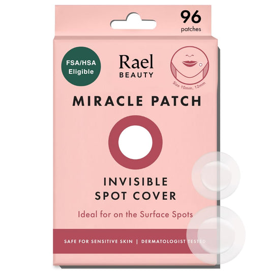 Rael Pimple Patches, Miracle Invisible Spot Cover - Hydrocolloid Acne 