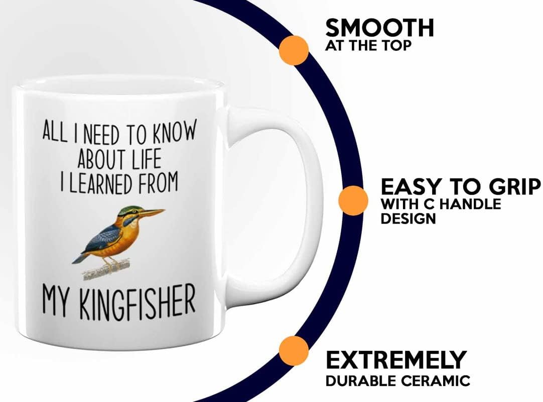 Bird Lover Coffee Mug 11oz White - Lfe my bird - Hummingbird Nest Cage Parrot Dad Gardening Outdoor Birdwatcher Feeder