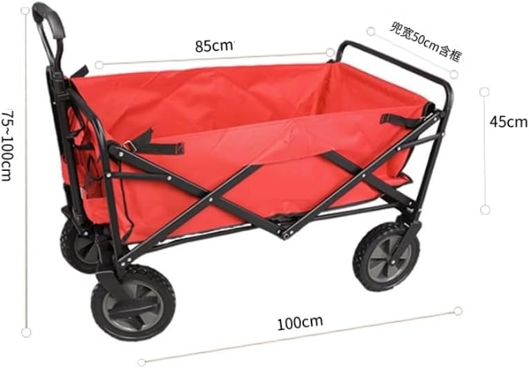 Wagon Cart Beach Wagon Garden Wagon Folding Garden Trolley Cart Trolle