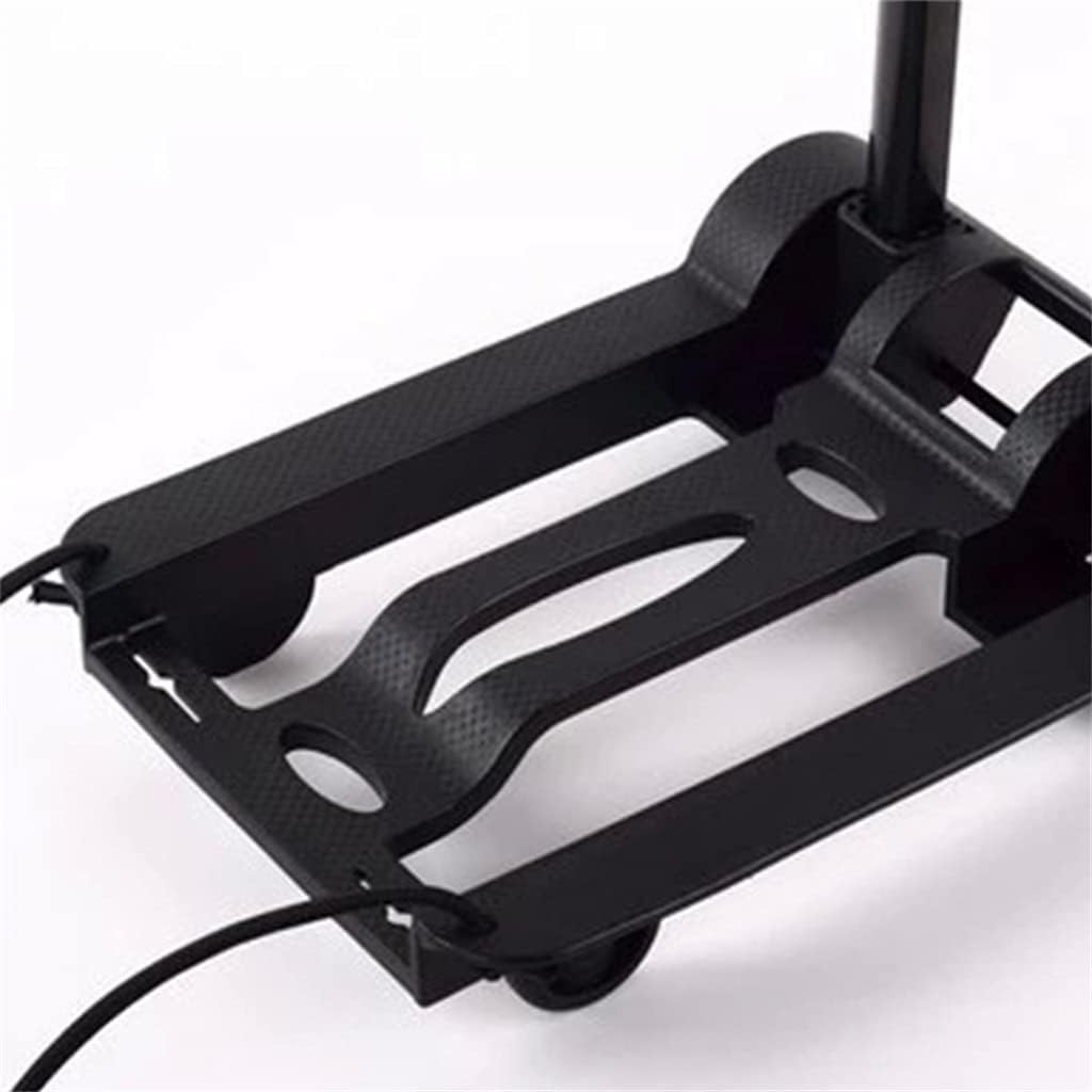 JSEIAJB 25kg Heavy Duty Foldable Hand Sacks Wheel Trolley Folding Barrow Cart Travel Luggage Shopping Cart Portable