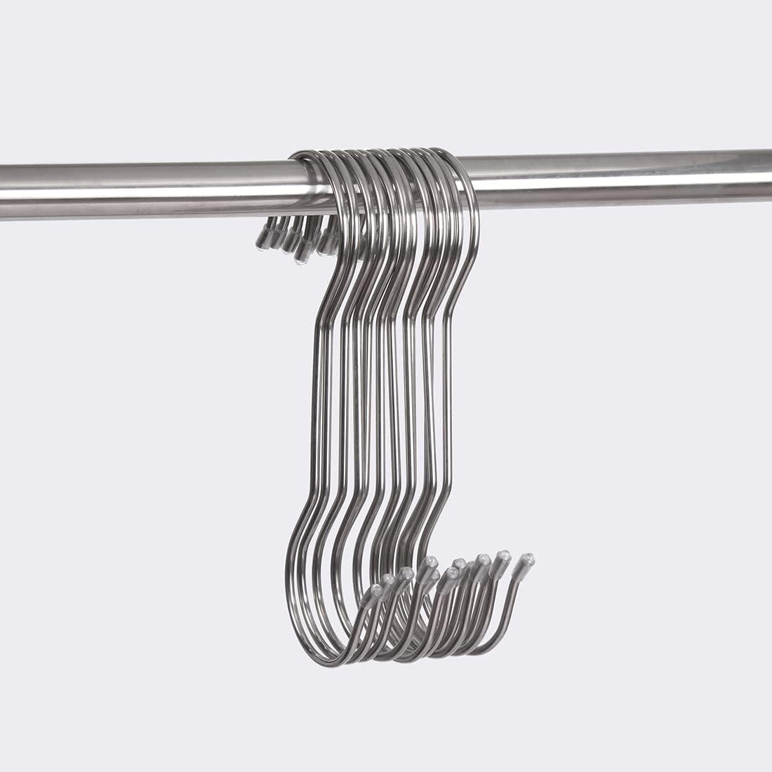 12 Pack 7.9 Inch Extra Long Shower Curtain S Hooks Stainless Steel Hea