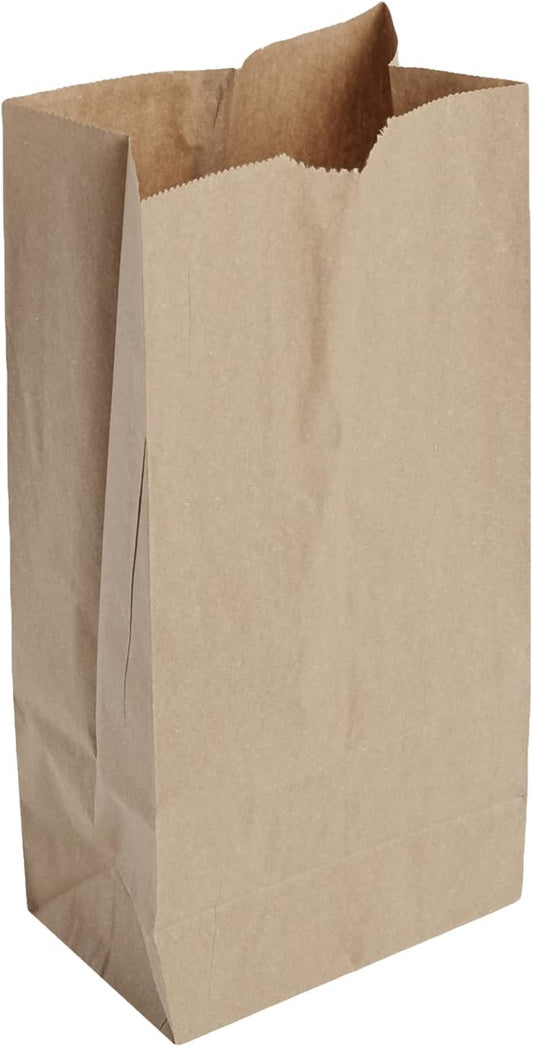 AJM Brown Paper Lunch Bags 40 Count