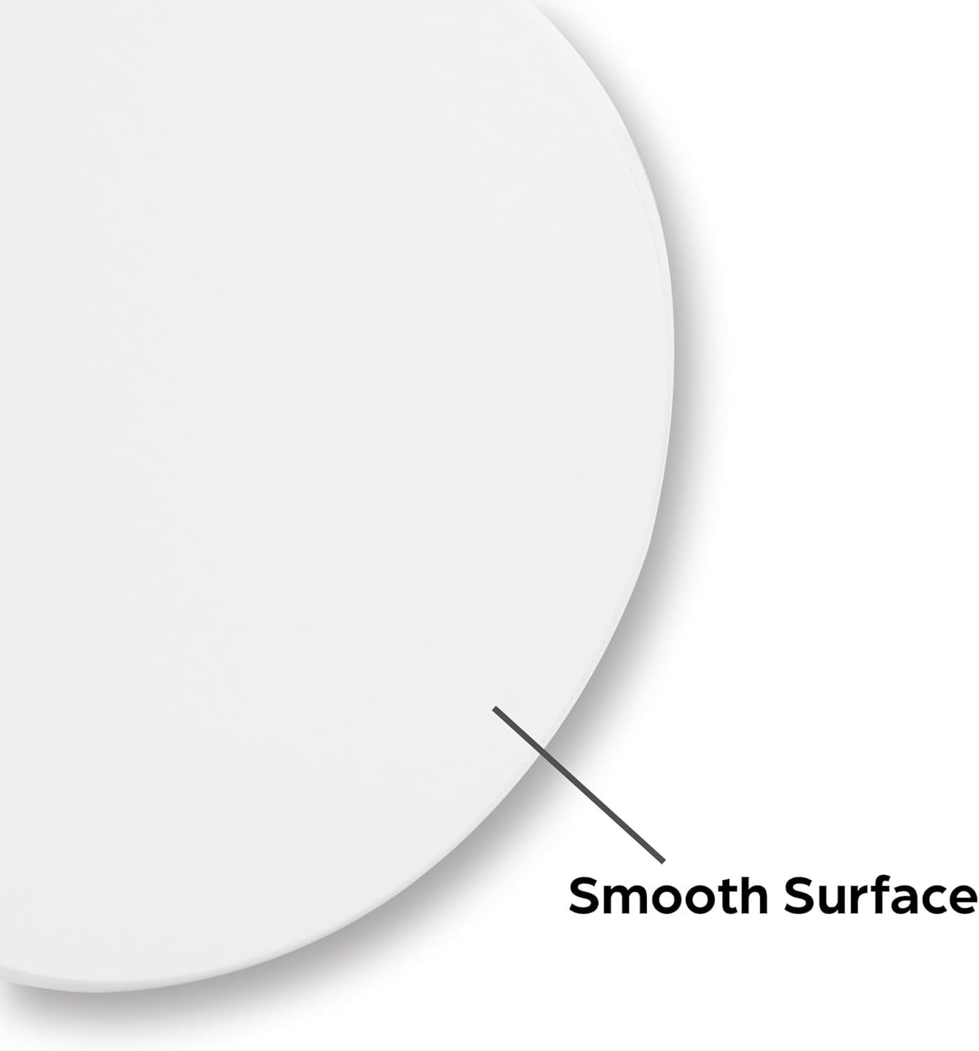 Prime-Line U 9271 Wall Protector, 5 In., Smooth Surface, Rigid Vinyl, White (Single Pack)