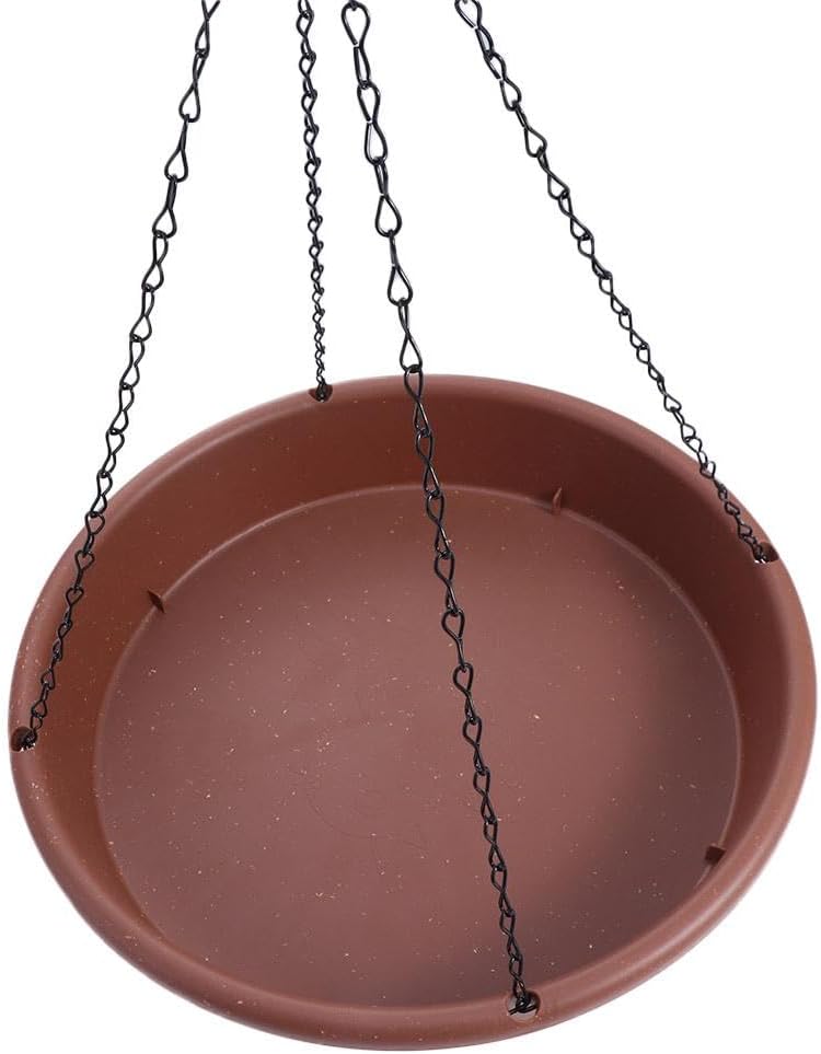 Hanging Bird Feeding Dish Feeder Tray, Outdoor Garden Decoration for Wild Backyard Attracting Birds, Bird Tray Platform Feeder