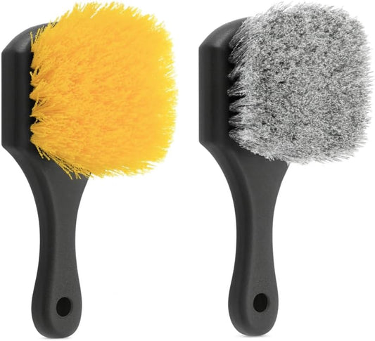 2 Pcs Bird Bath Brush Cleaner Safe for Birds Hard Bristle, Outdoor Fountain Cleaning Brush Accessories