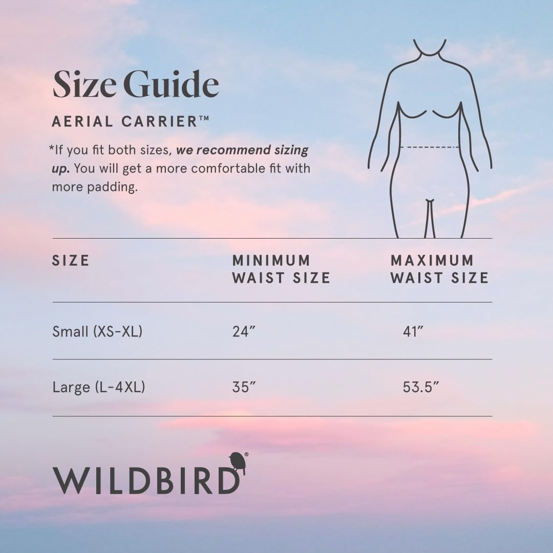 WildBird - Aerial Buckle Carrier - 2-24 Months - Standard (XS-XL) Dese