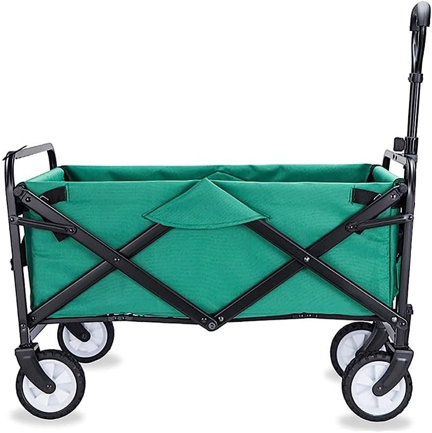 Handcart, Garden Trolley Foldable Cart Heavy Duty Festival Trolley Pul