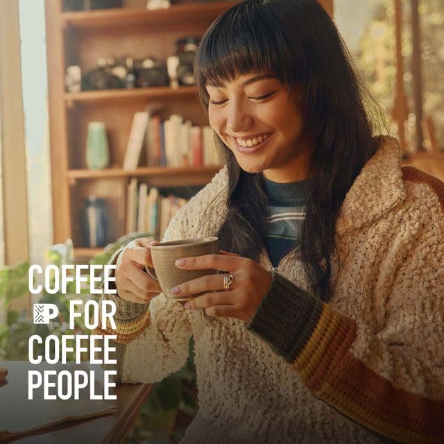 Peet's Coffee, Dark Roast Single Serve Coffee Pods, 100% Arabica Coffee - Single Origin Sumatra 32 Count (1 Box of 32 Pods)