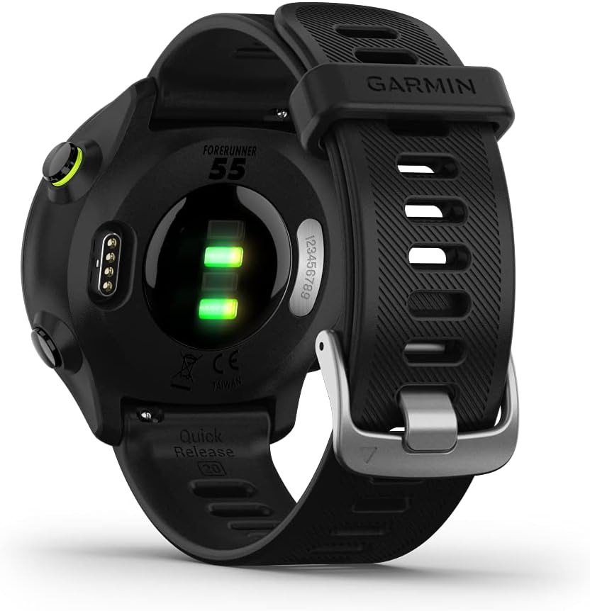 Garmin Forerunner 55, GPS Running Watch with Daily Suggested Workouts,