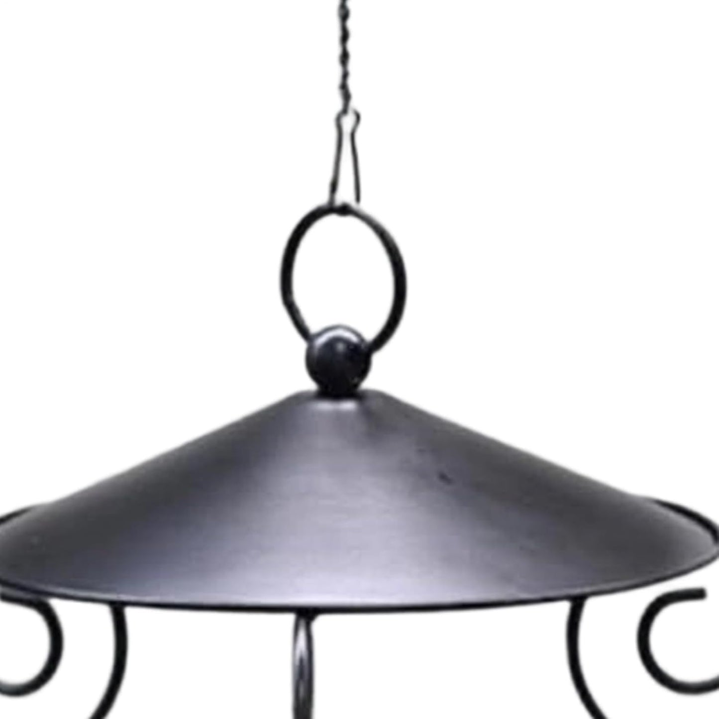 Bird Feeders for Outside - Rainproof Metal Feeding Container | Hangable Bird Feeder - for Patio Lawn Backyard Balcony Birdwatching Park Porch Deck Terrace Garden