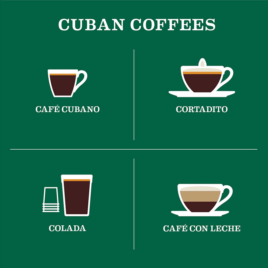 Cafe La Llave Latin Style Espresso Pods, Dark Roast, Compatible with N