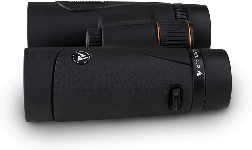 Celestron – TrailSeeker 10x42 Binoculars – Fully Multi-Coated Optics – Binoculars for Adults – Phase and Dielectric Coated BaK-4 Prisms – Waterproof & Fogproof – Rubber Armored – 6.5 Feet Close Focus
