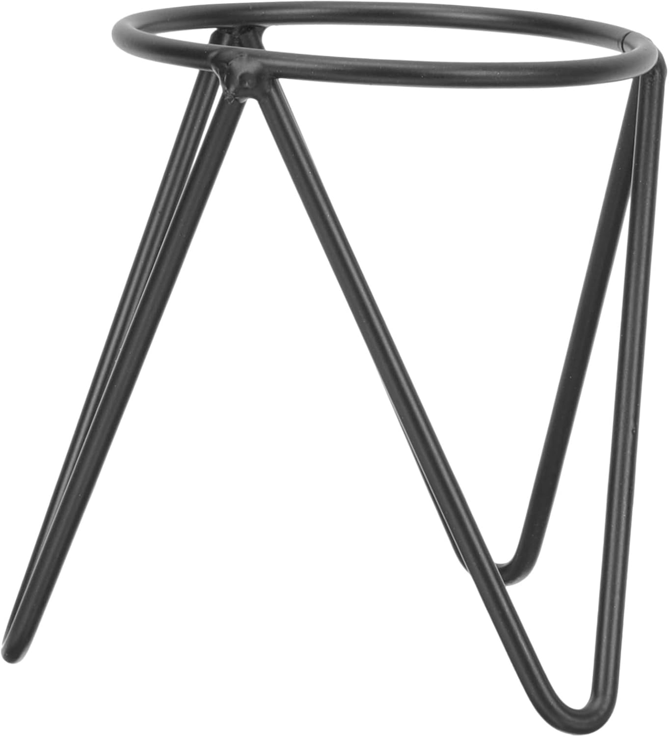 PRETYZOOM 4pcs Crystal Display Stand Elegant Holder for Spheres for Decor Iron Craftsmanship for