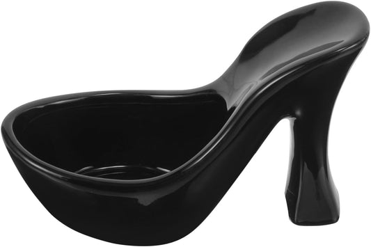 Ceramic High Heel Succulent Flower Pot Abstract Planter Vase Home Decor Table Accent 5.16X3.46X2.16 Inch