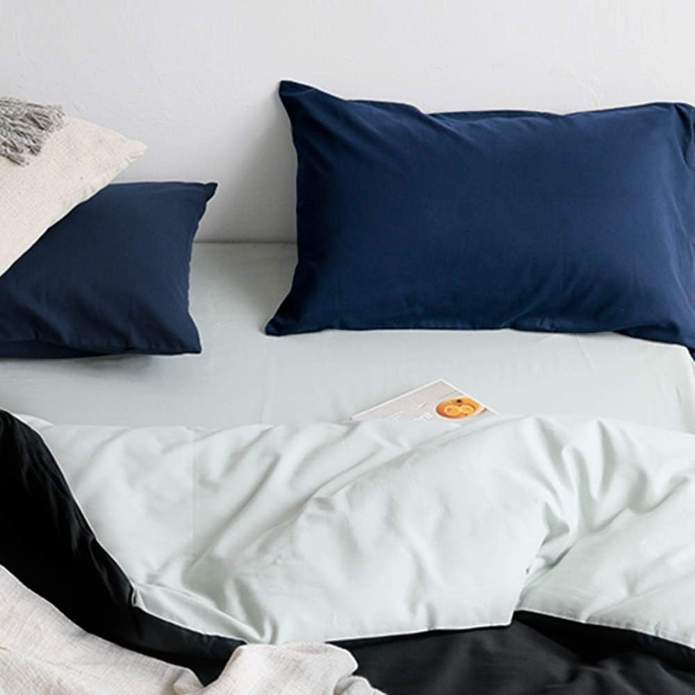 FLXXIE King Pillow Cases Set of 2, Soft Microfiber Pillow Covers with 