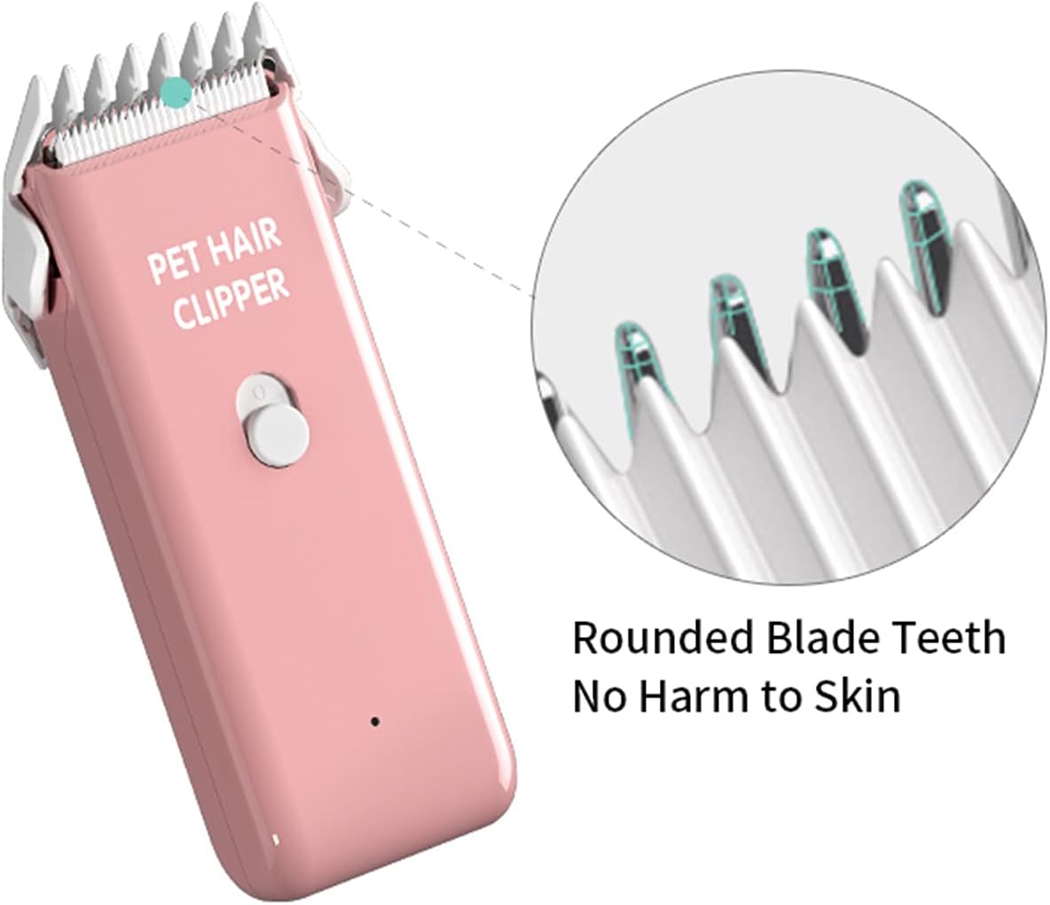 Dog Cat Home Hair Waterproof Clipper Portable Electric USB Rechargeabl