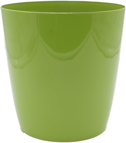 The HC Companies Aria Round Self-Watering Pot - Lightweight Plastic Pl