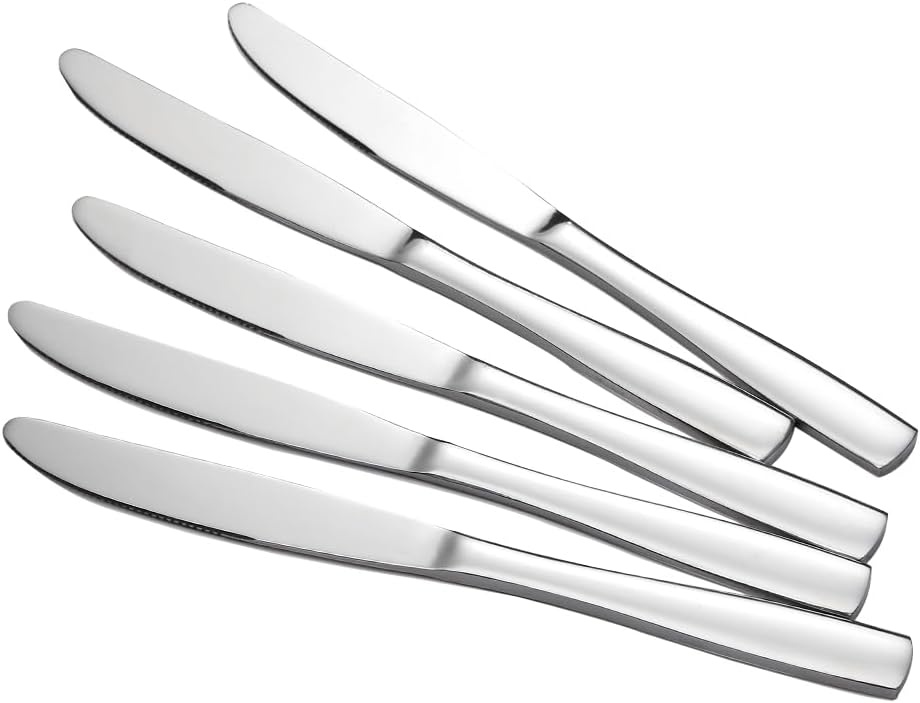 Stainless Steel Dinner Knives Set,12-Piece