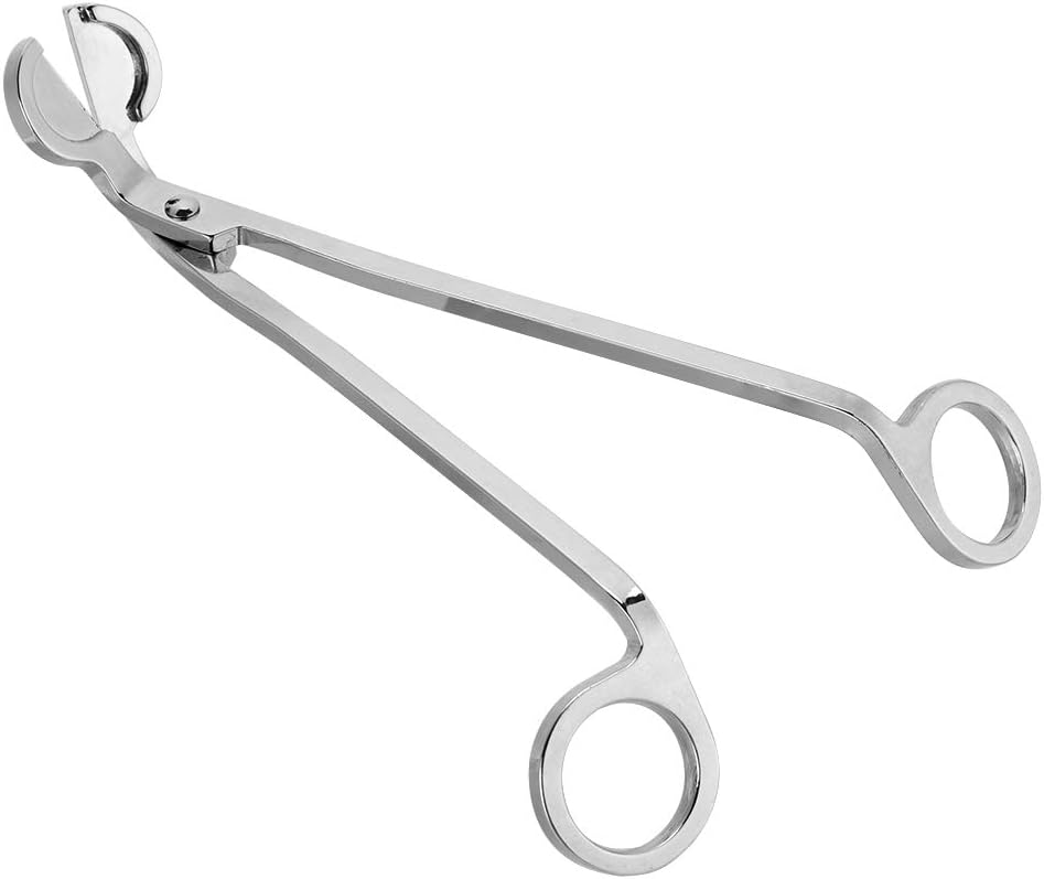 Candle Wick Trimmer, 17.5cm / 6.9in Plating Stainless Steel Candle Hea