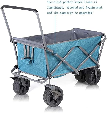 Portable Camping Cart,Trolleys, Garden Trolley, Folding Wagon Trolley 