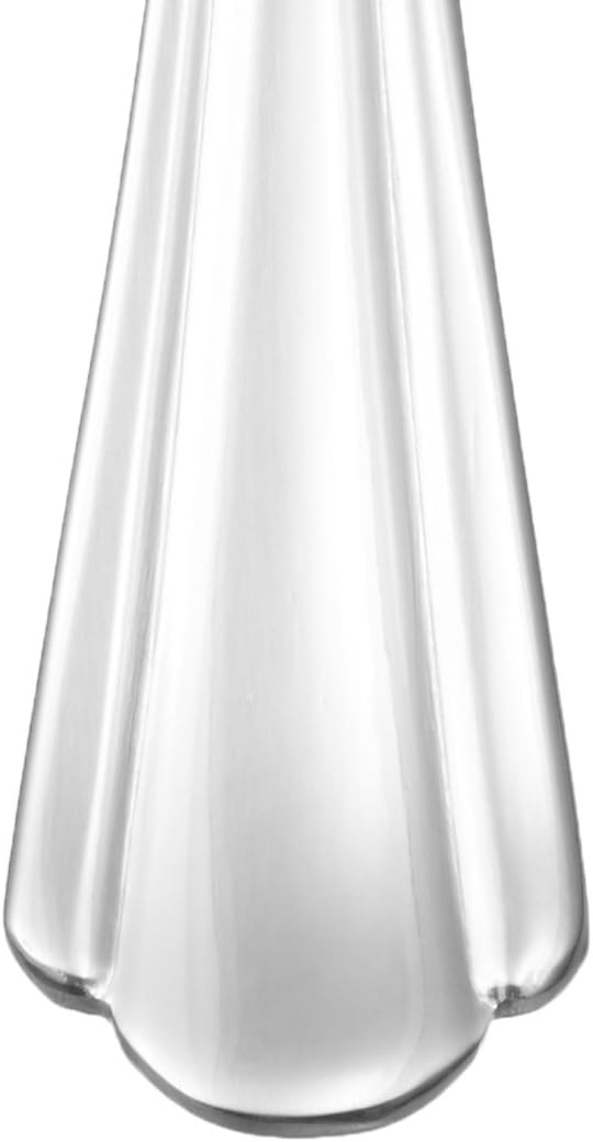 Amazon Basics Stainless Steel Dishwasher Safe Dinner Forks with Scalloped Edge, Well-Balanced Weight, Silver, Pack of 12