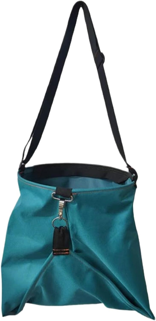 Garden Apron Pouch, Fruit Harvesting Bag, Quick with Release Design, Supply for Farm Berry, Florist Vegetable Accessory, Stylish Gift for Weeding Fruit Picking Daily Use Outdoor Large Storage