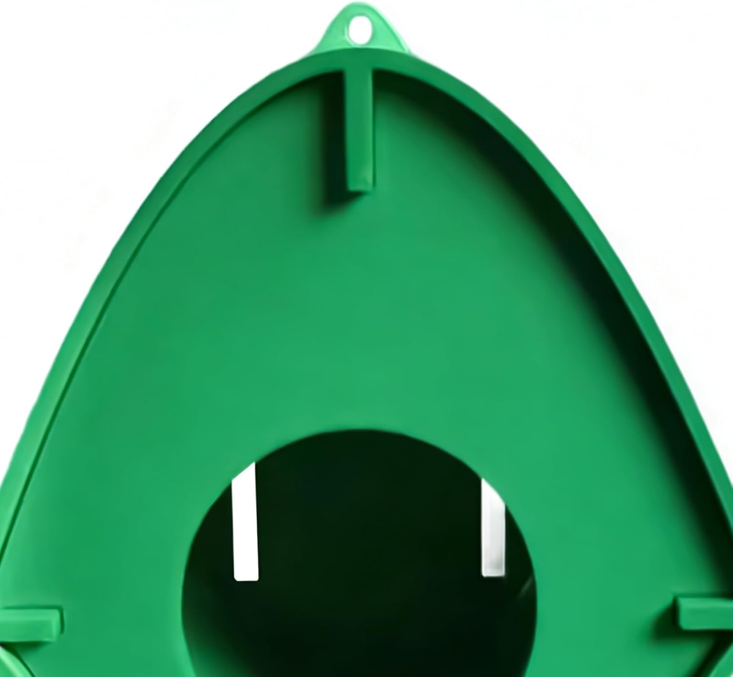 Outdoor Bird Feeder - Green Hangable Rainproof,Outdoor Bird Feeder Foo