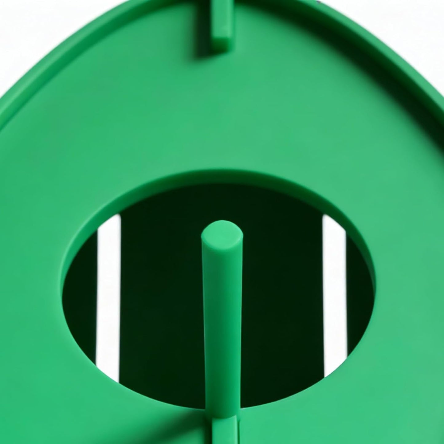 Bird Feeder - Hanging Perching Rod Station for Backyard Watching | Outdoor Seed Dispenser with Transparent Container Chamber & Hook Design for Robin Attraction
