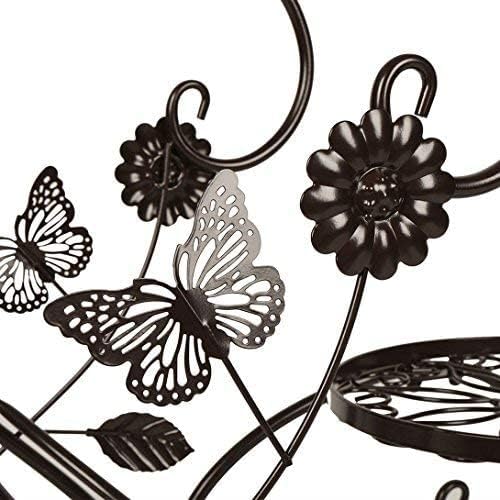 HLC 3 Tier Tall Plant Stand Outdoor Flower Stand Flower Pot Holder Dis