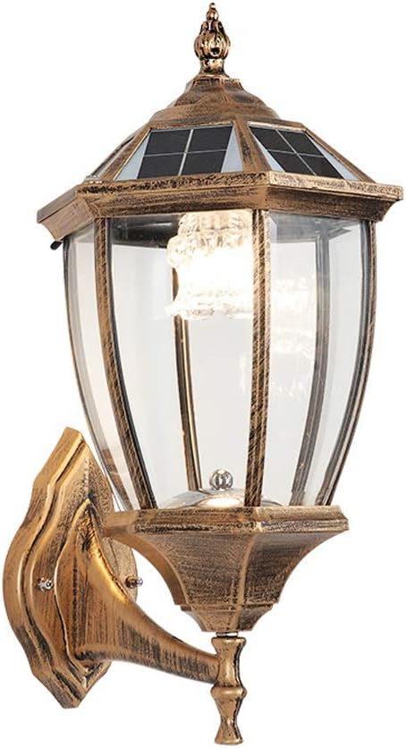 Wall Lamps Led Solar Light Outdoor Waterproof Lamp European Villa Garden Lights Door Balcony Exterior Lantern