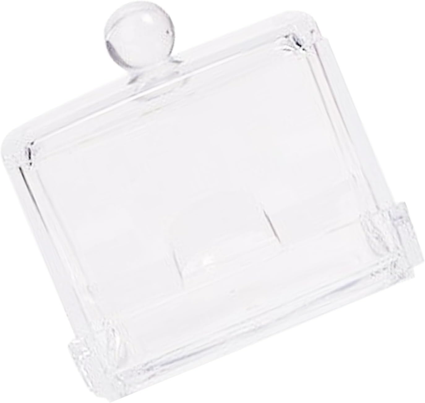Rutin Chicken Feeder Transparent Acrylic Automatic Bird Food Dispenser Suitable for Quail Birds